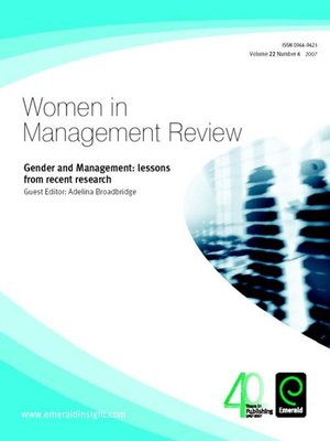 cover image of Women in Management Review, Volume 22, Issue 6